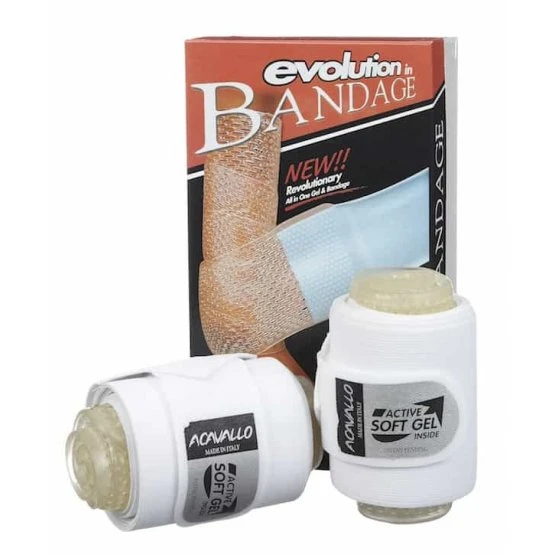 Acavallo Gel Elastic Leg Bandages - Image 3