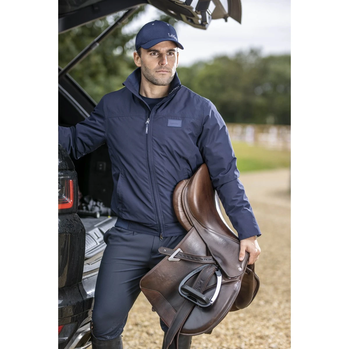 LeMieux Mens Elite Crew Jacket - Image 3