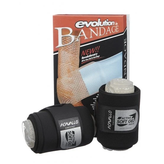 Acavallo Gel Elastic Leg Bandages