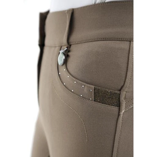 Premier Equine Beluso Ladies Full Seat Gel Riding Breeches - Image 12