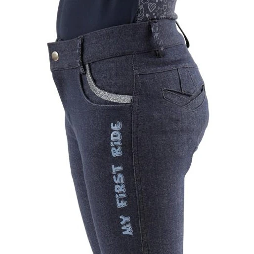 Premier Equine Sabrina Kids Full Seat Gel Riding Breeches - Image 5