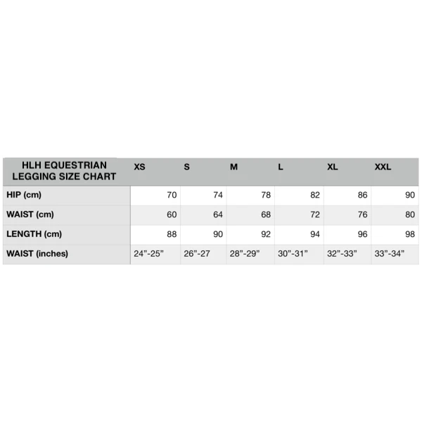 HLH Equestrian Apparel Schooling Leggings In Marle Coal - Image 4