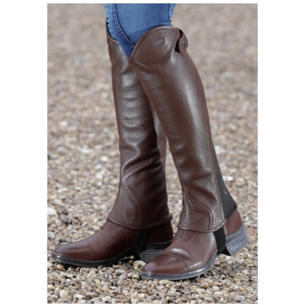 Premier Equine Lexaria Leather Half Chaps - Image 5