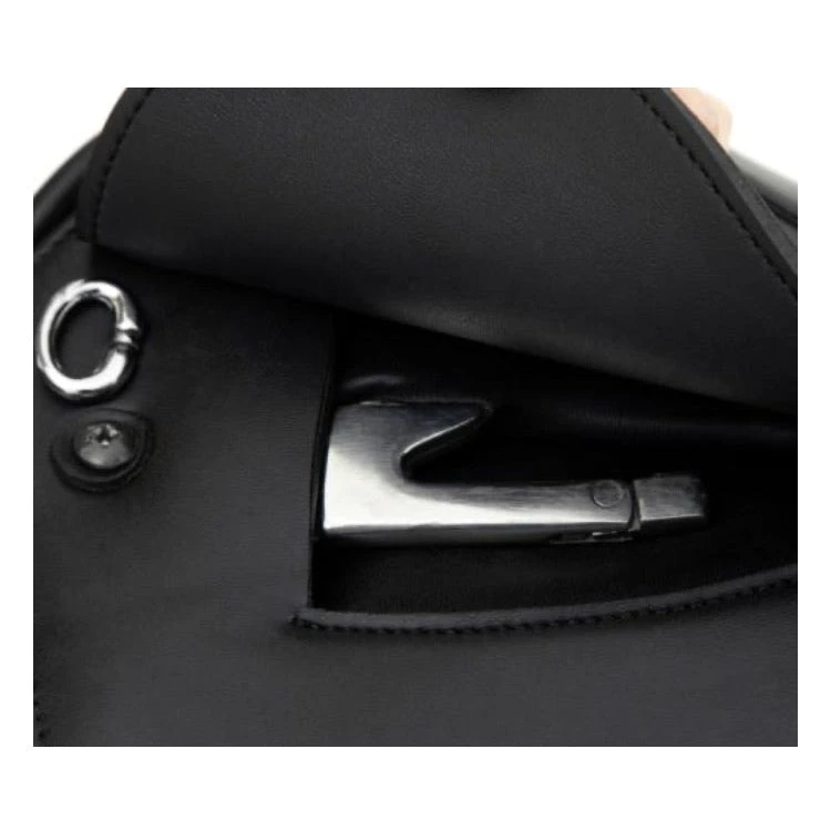 Premier Equine Bordeaux Synthetic Mono Flap Cross Country Saddle - Image 5