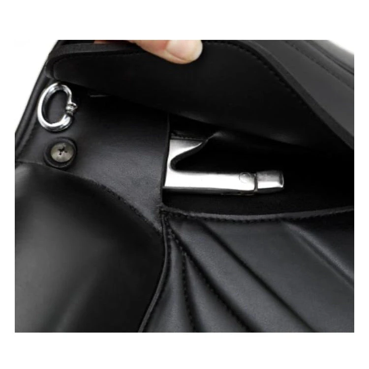 Premier Equine Bletchley Synthetic Mono Flap Dressage Saddle - Image 3