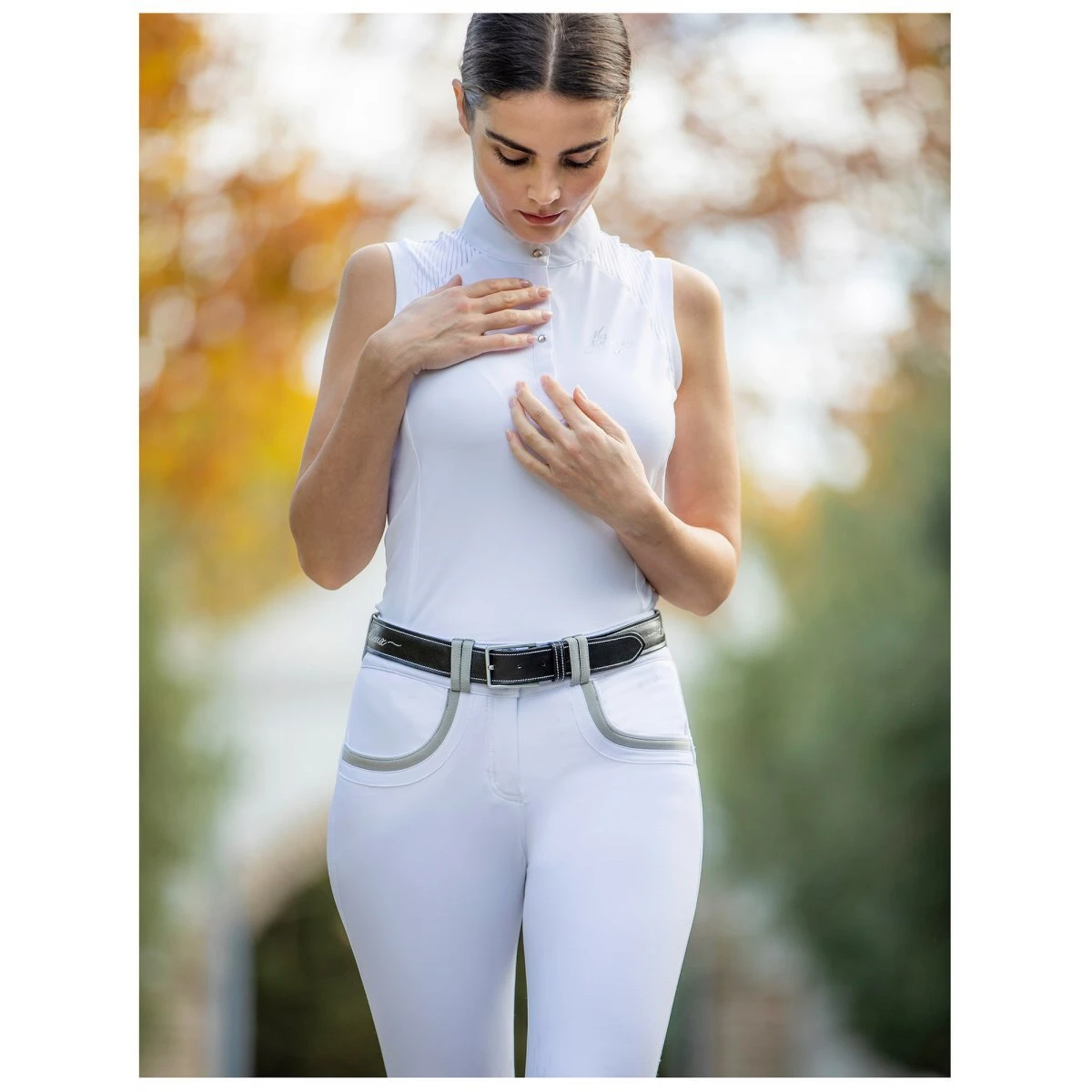 LeMieux Chloe Sleeveless Show Shirt - Image 4