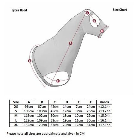 LeMieux Friction Free Lycra Hood - Image 3