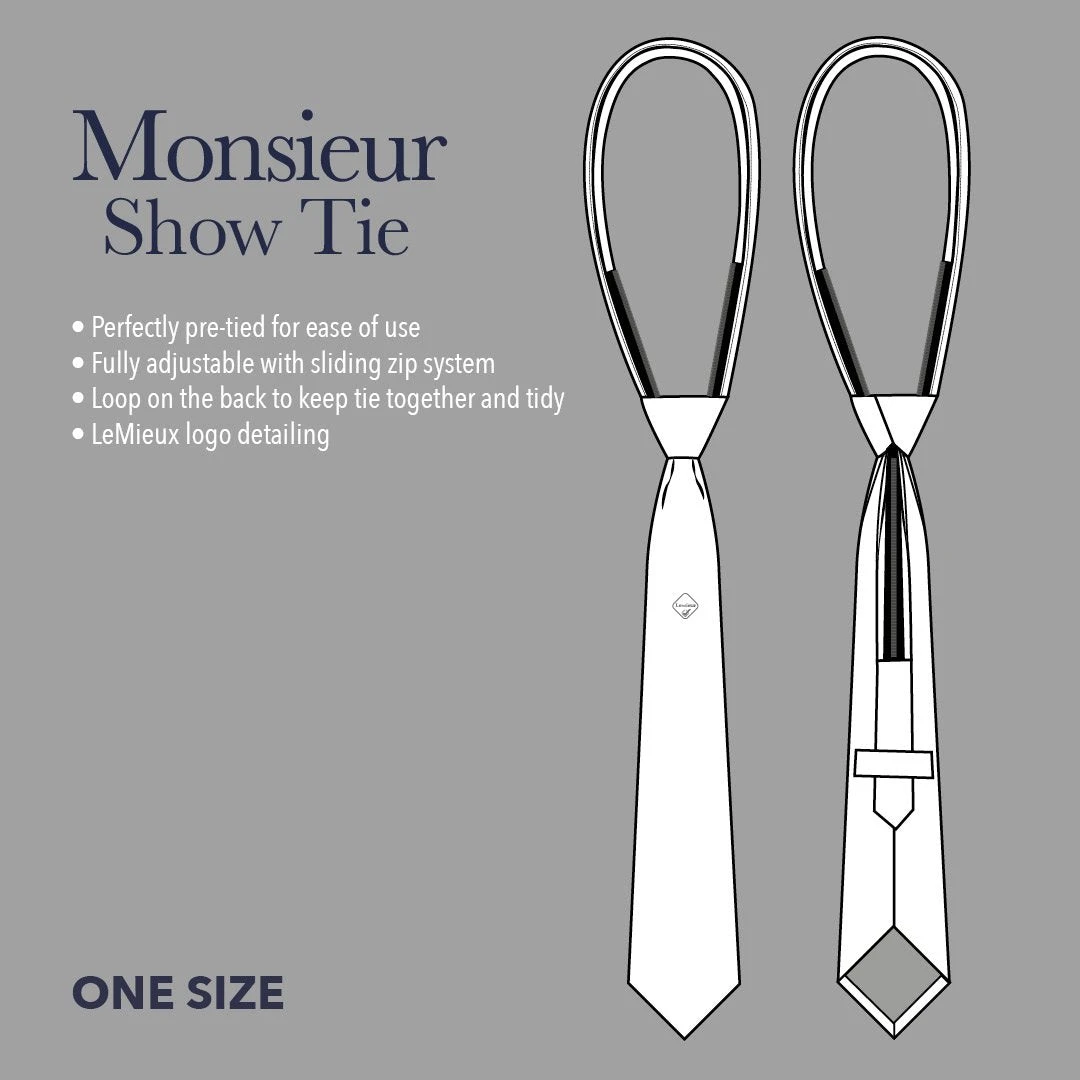 LeMieux Monsieur Competition Tie - Image 2