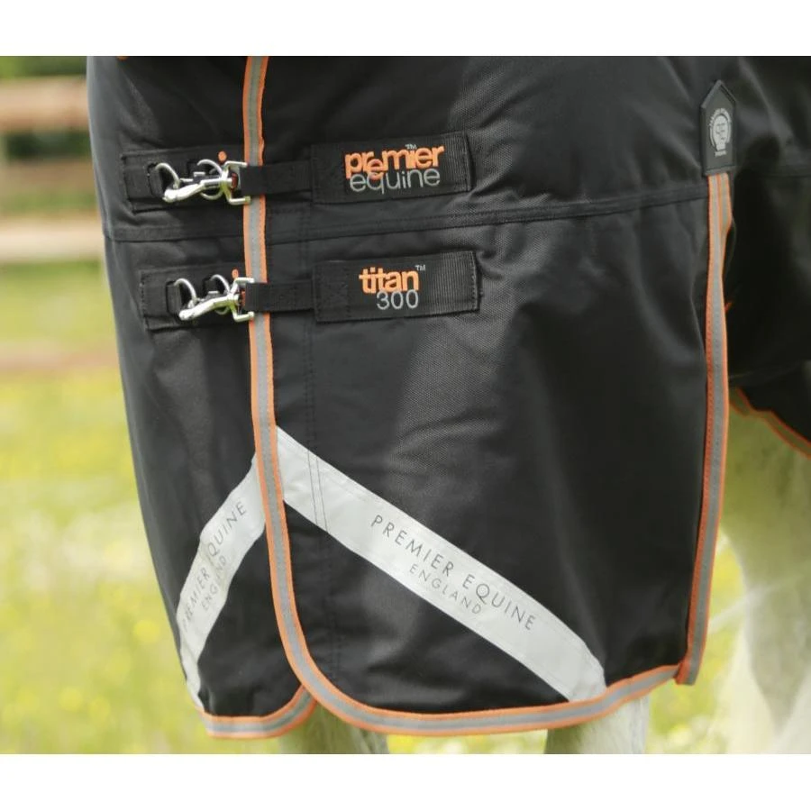 Premier Equine Titan 300g Turnout Rug With Detachable Neck Cover - Image 8